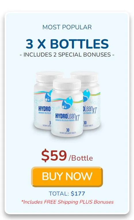 Order HydroLean XT 3 bottles